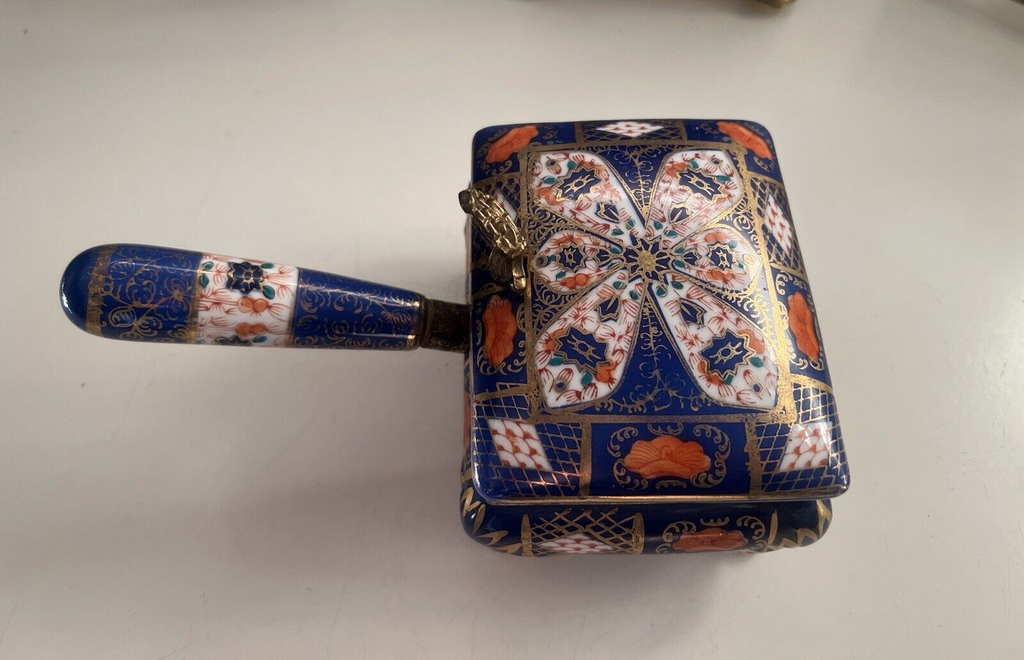 🔴 Handbemalter Keramik-Bonbonhalter/Kekshalter, vielseitig verwendbares Vintage-Tablett 