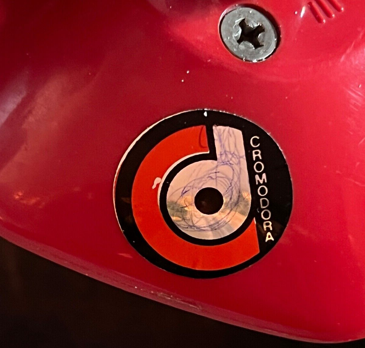 Rückspiegel Cromodora Comet Side III e2 335 Rot 