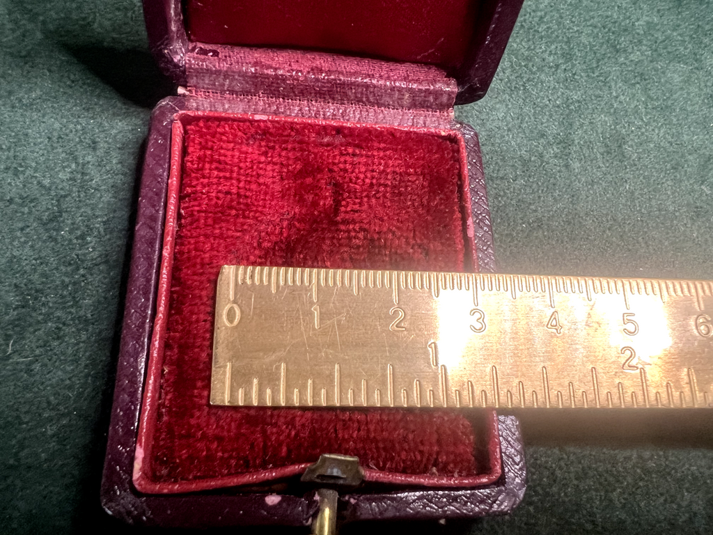 🔴 Scatola ciondolo pendente medaglione astuccio custodia gioiello vintage