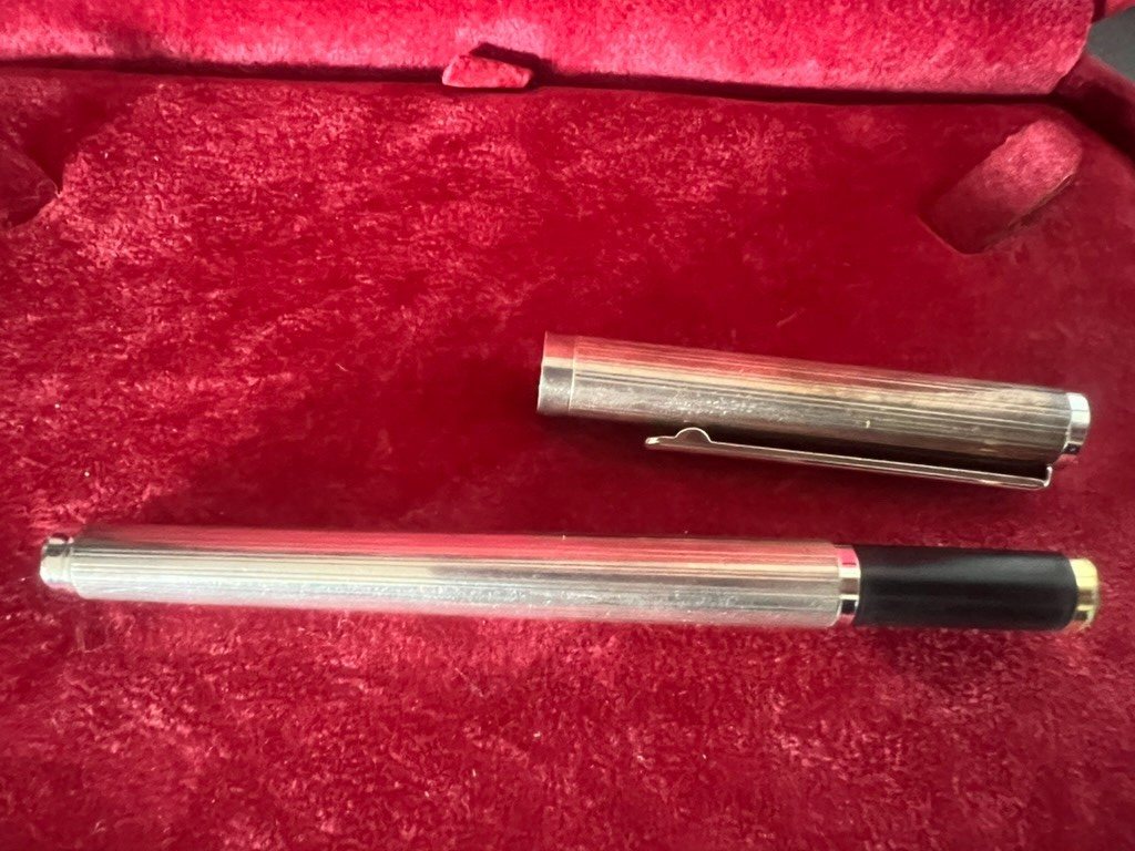 Pens Sphere Silver 925 Solid Parts Spare Parts Marlen Aurora 4 Pieces