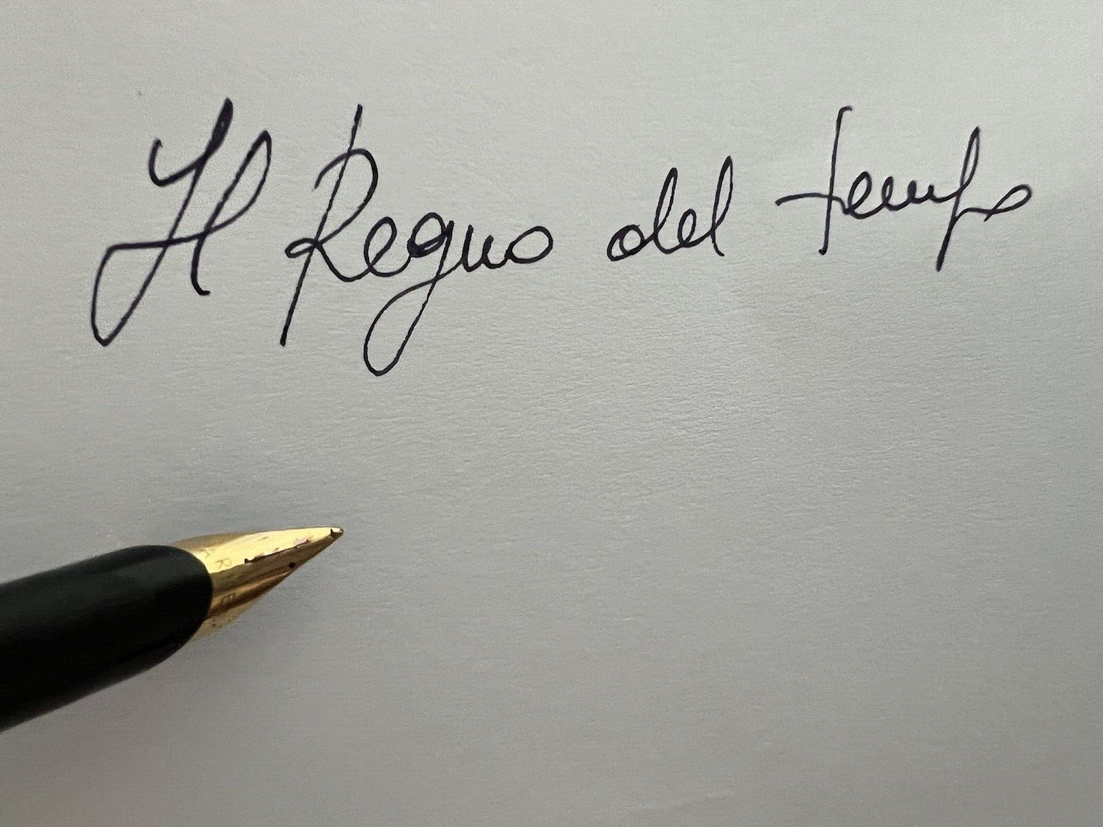 🔴 PARKER penna stilografica Arrow lacca nera profili dorati a cartuccia scrive