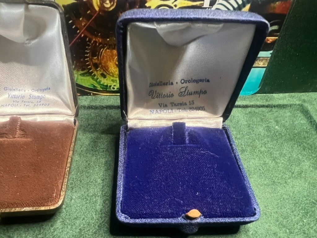 🔴 Vintage-Ringkästchen, Schmuckkästchen, 3er-Set 