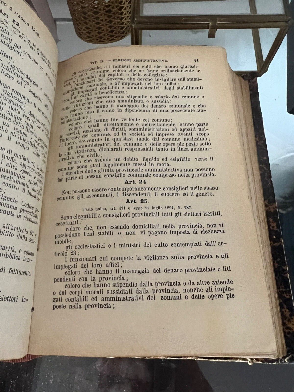Housse Regno Italie Lire Et Règlement Le Réforme Napoli Du 1897 Ancien Rare