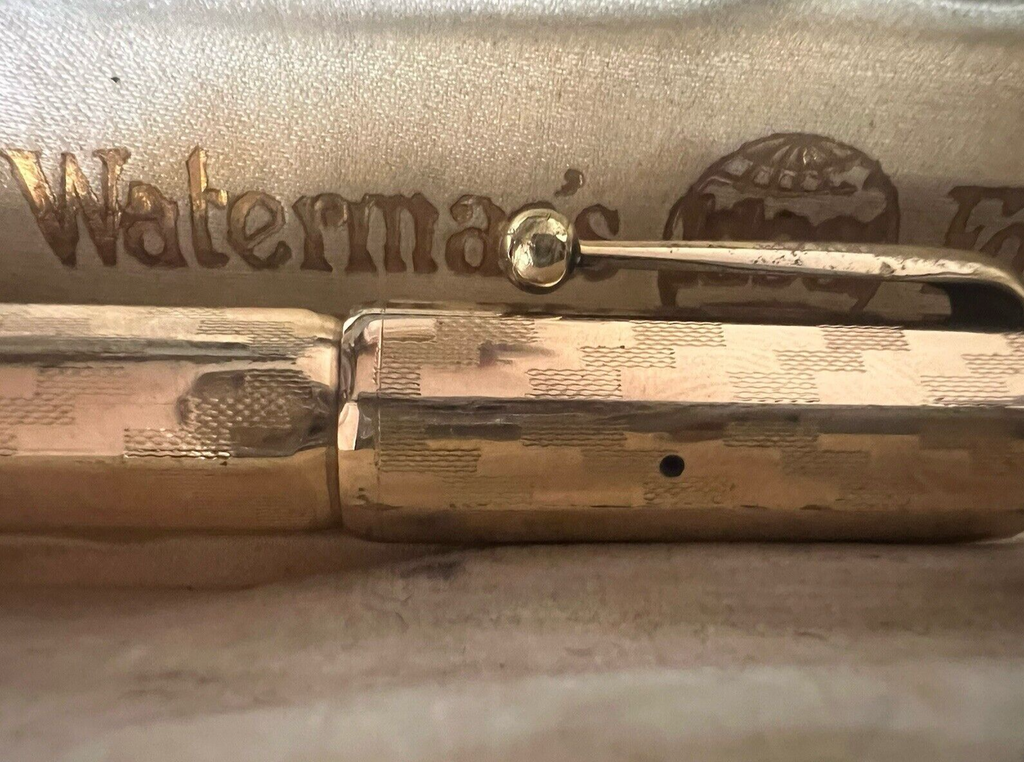 DE WATERMAN Stylo-Plume Stylo à Plume Einziehbarer Stylo Plume oder 14KT Vintage 