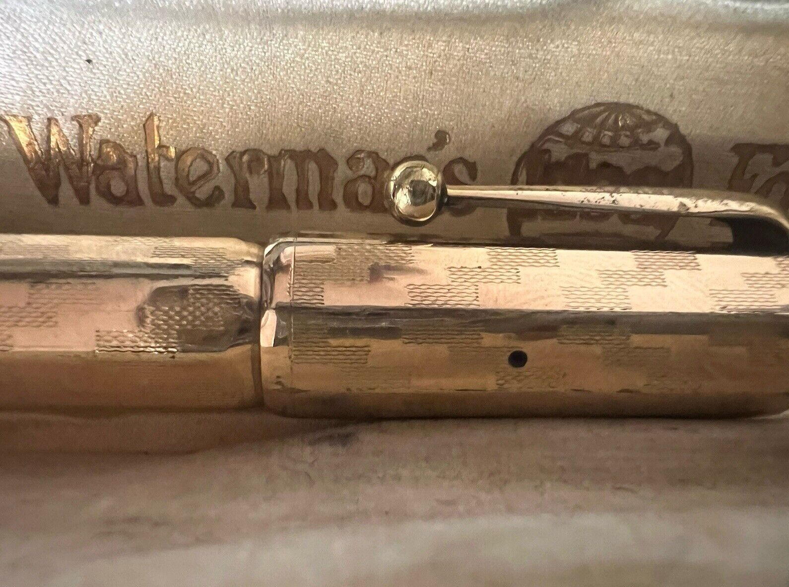 DE WATERMAN Stylo-Plume Stylo à Plume Einziehbarer Stylo Plume oder 14KT Vintage 