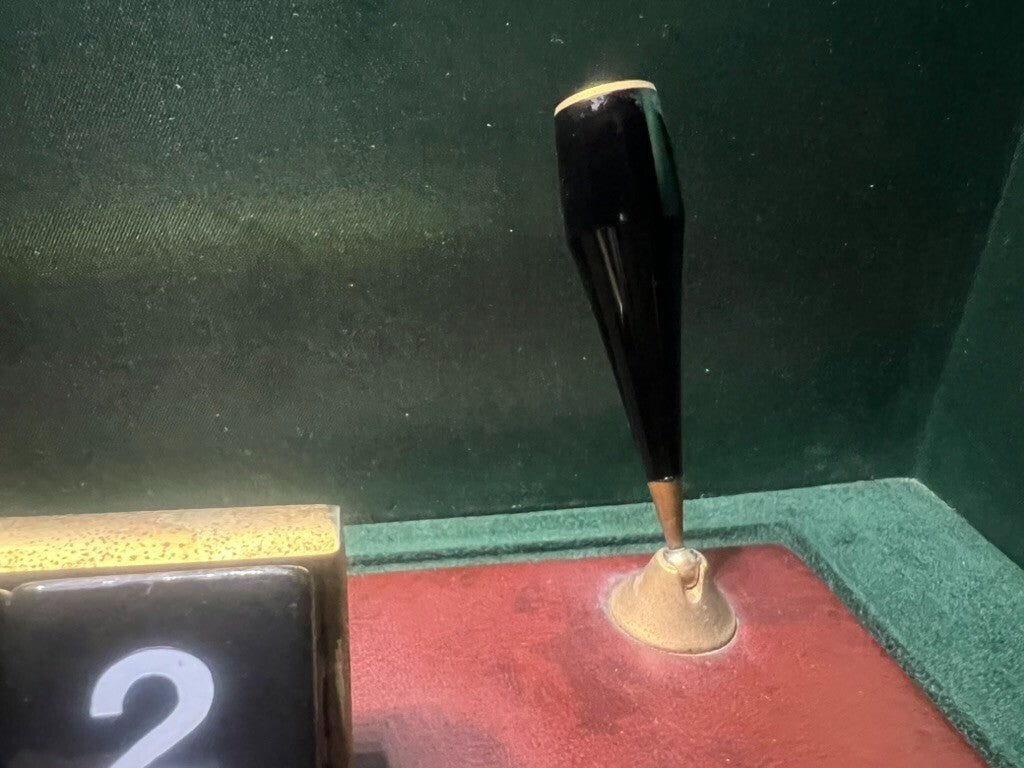 🔴 Base penna sfera stilografica sfera stiloforo dadi calendario scrivania