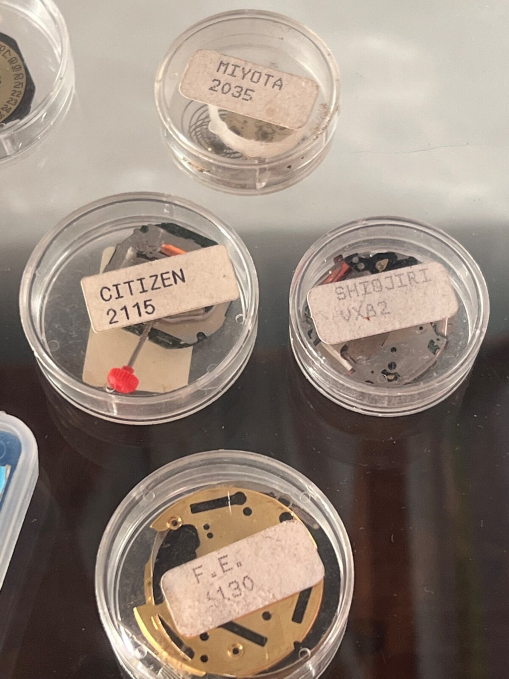 🔴 Movimenti orologi CITIZEN MONDIA MIYOTA ETA RONDA ricambi 13 PEZZI