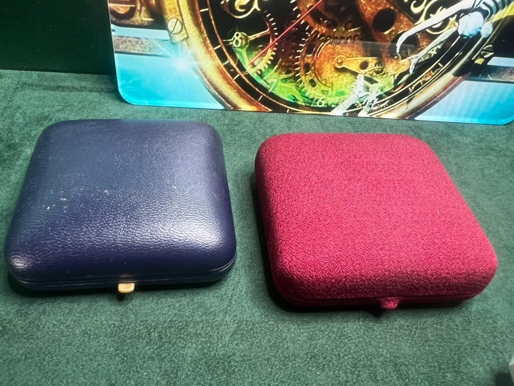 🔴 Scatole JHONSON monete medaglie astucci custodie Italia 90 lotto 10 PEZZI