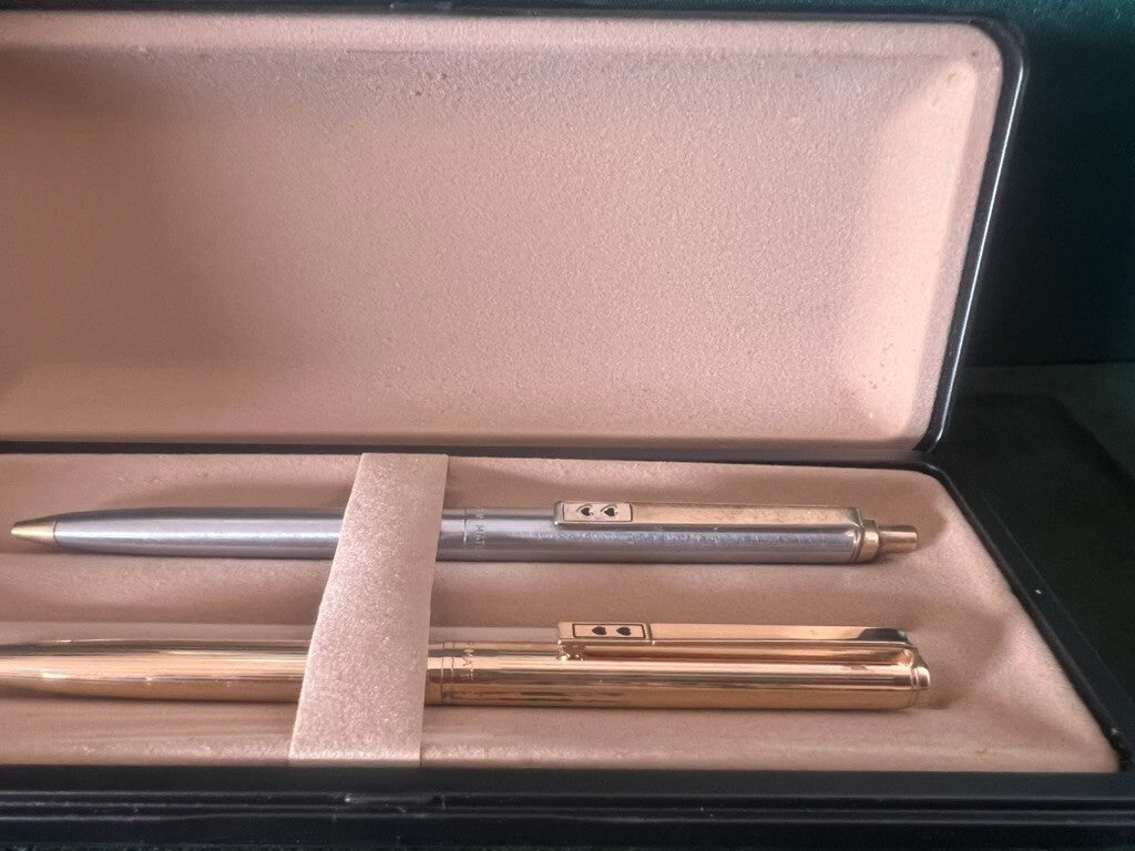 🔴 PAPERMATE penna e matita meccanica metallo scrivono vintage