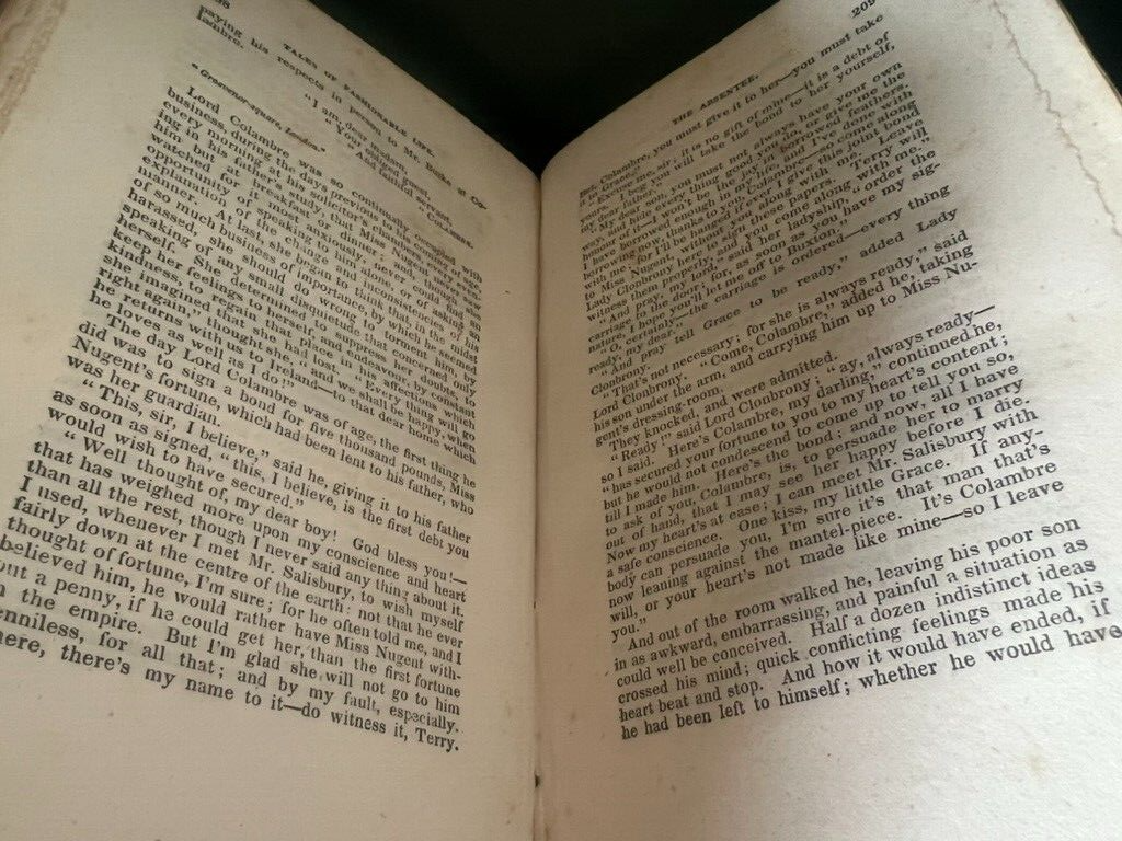 🔴 Libro NOVELS AND TALES Maria Edgeworth in inglese volume 9 antico 1835