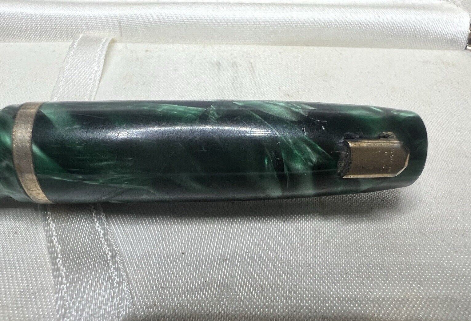 Eversharp Stylo-Plume Stylo à Plume Celluloid Levier Oxford Vintage Écrit '30 
