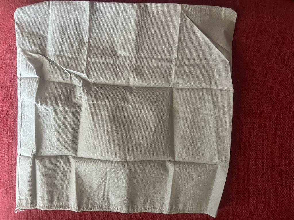 🔴 LIU JO sacca borsa anti polvere tessuto morbido floccato L 53 h 40 cm