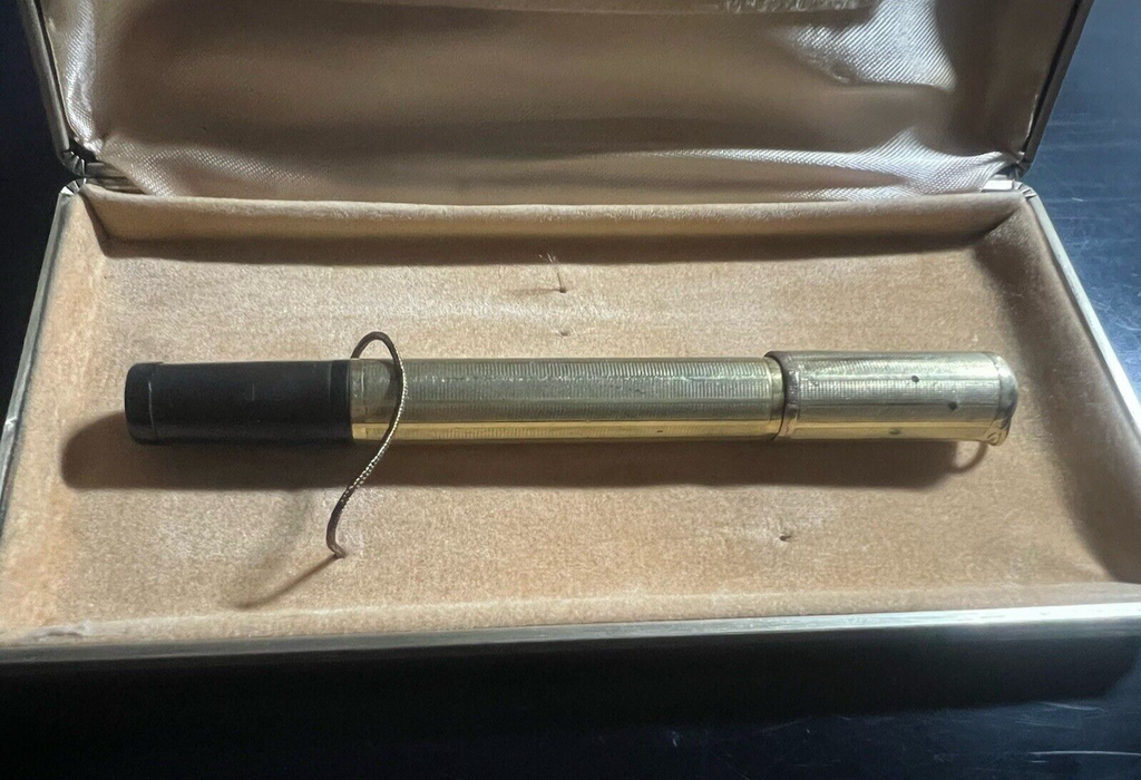 Ancre Stylo-Plume Stylo à Plume Rétractable Stylo Plume Or Écrit Vintage A
