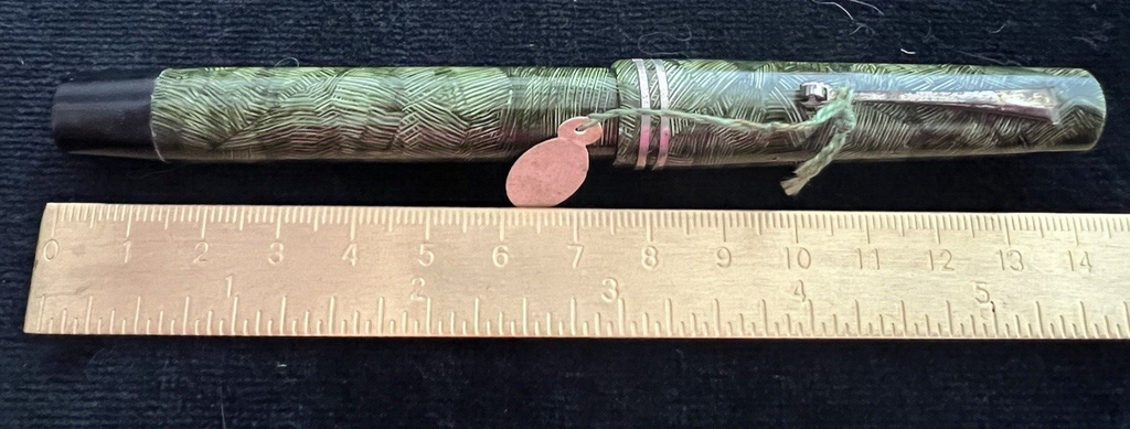 Stilor Stylo-Plume Stylo à Plume Extra Celluloïd Marbré Écrit Vintage '30