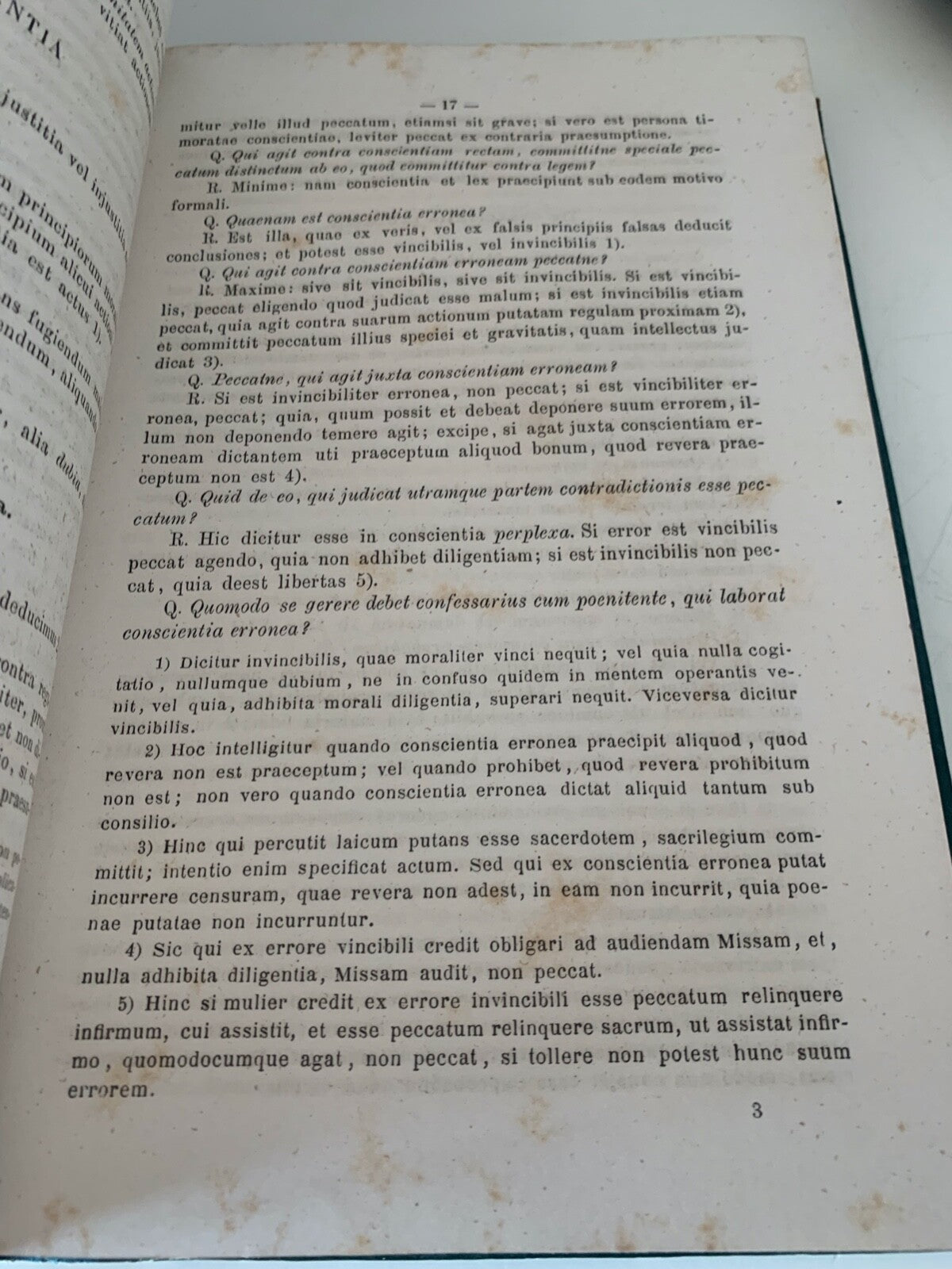 🔴 Book THEOLOGIE MORALIS Thomas Bellacosa Altera Ancient Latin 1891 