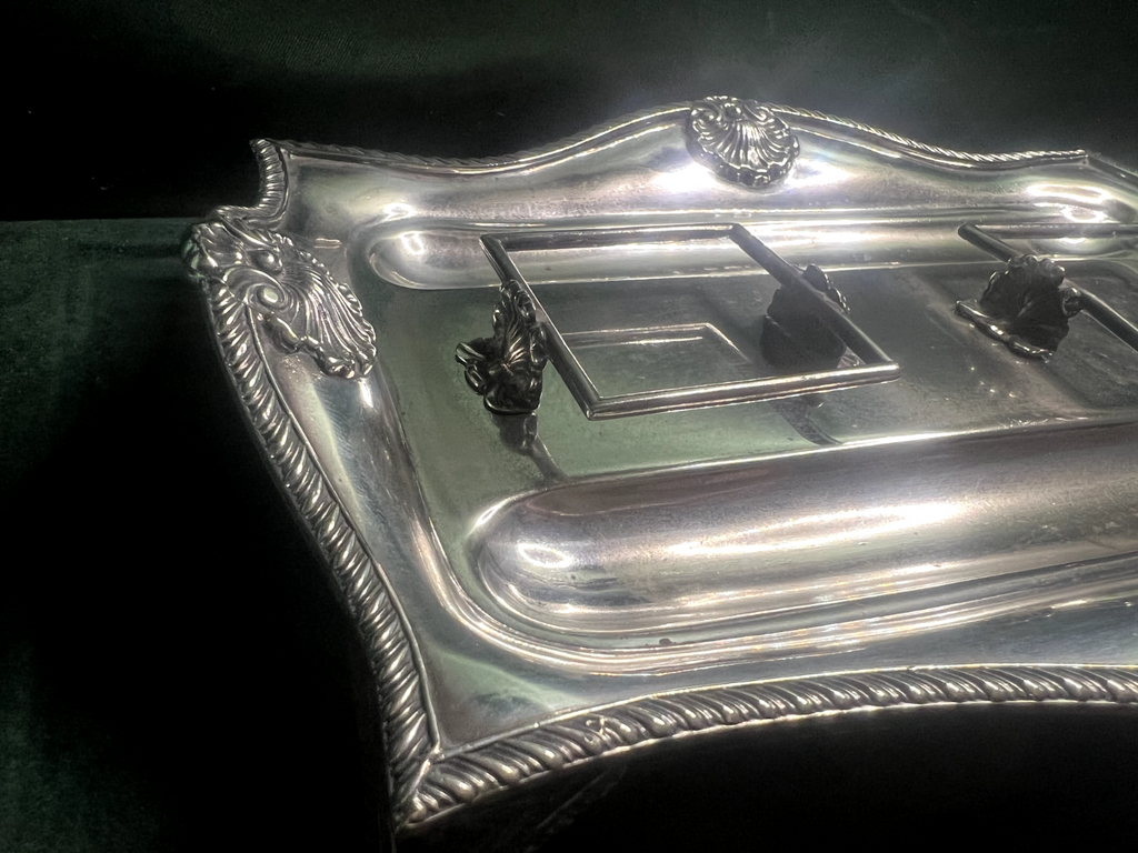 🔴 WALKER & HALL calamaio Sheffield conchiglie esemplare numerato vintage