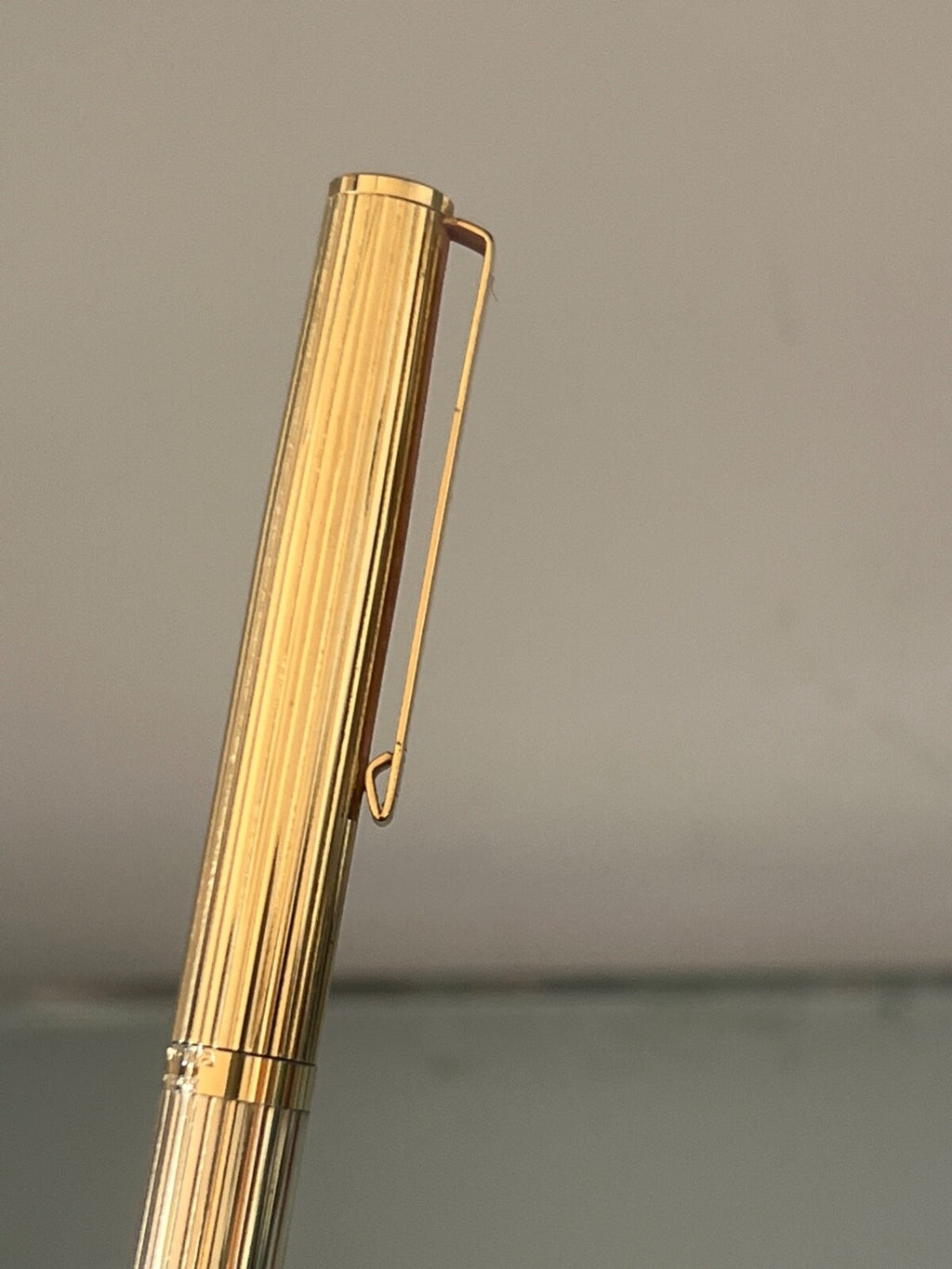 Rowenta Stylo-Plume Stylo à Plume Doré Relief Le Allemand A Cartouche, Vintage