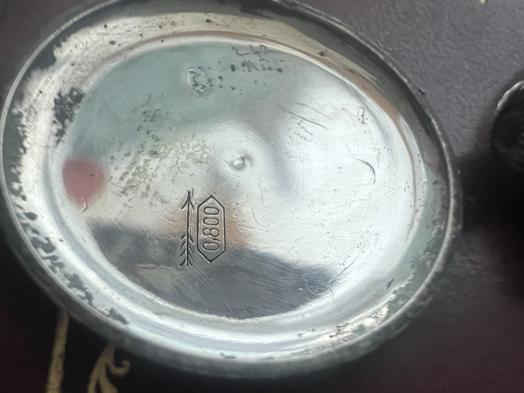 Armbanduhr Silber 800 Frauen Handgelenk Manuell WARRANTY 21 für die Überprüfung 