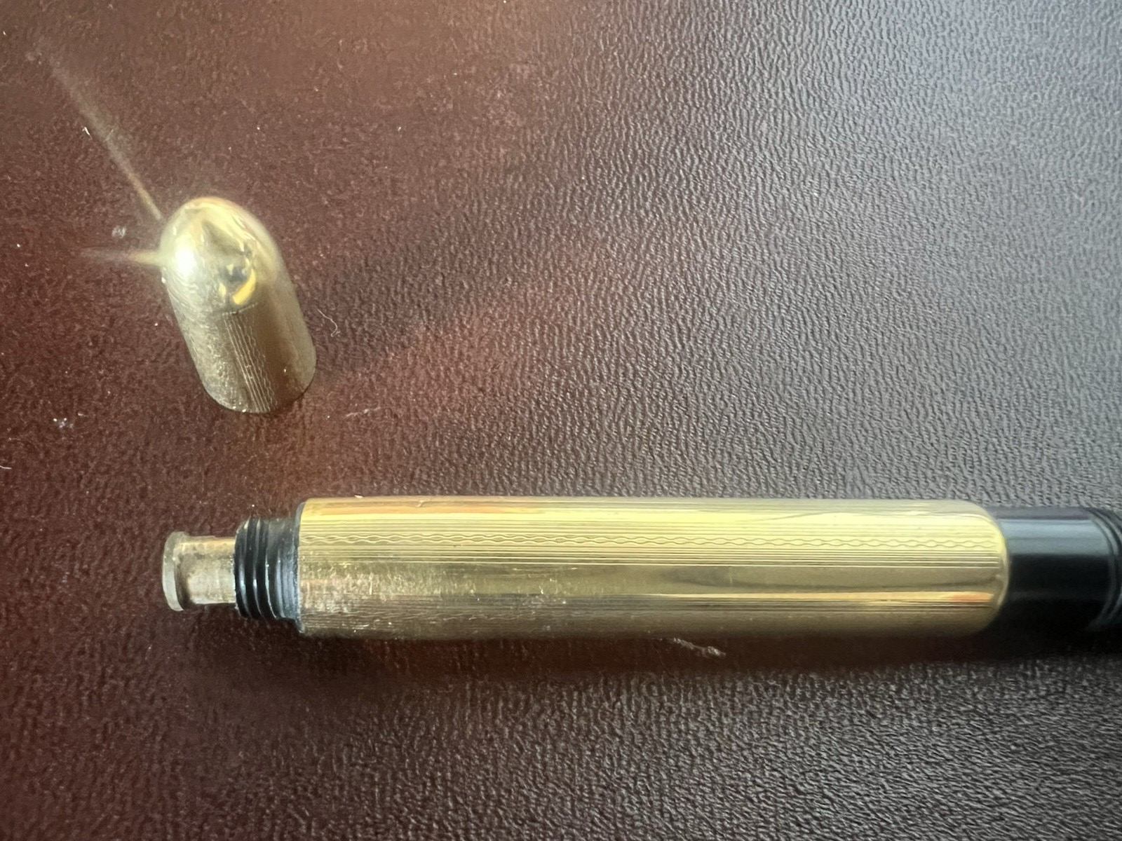 🔴 ZENITH fountain pen Extra GOLD nib writes jewel vintage 1930 C