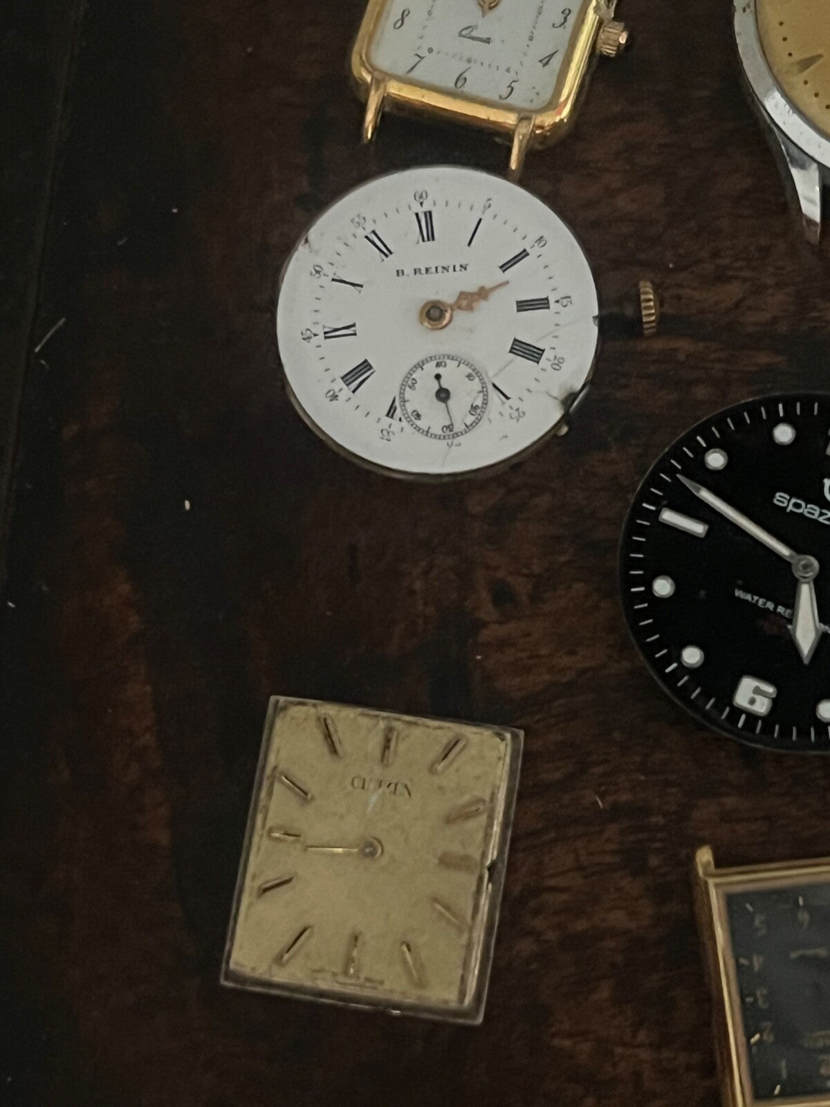 🔴 Movimenti orologi MONDIA CITIZEN BREIL ELGIN parti pezzi ricambio 25 pz