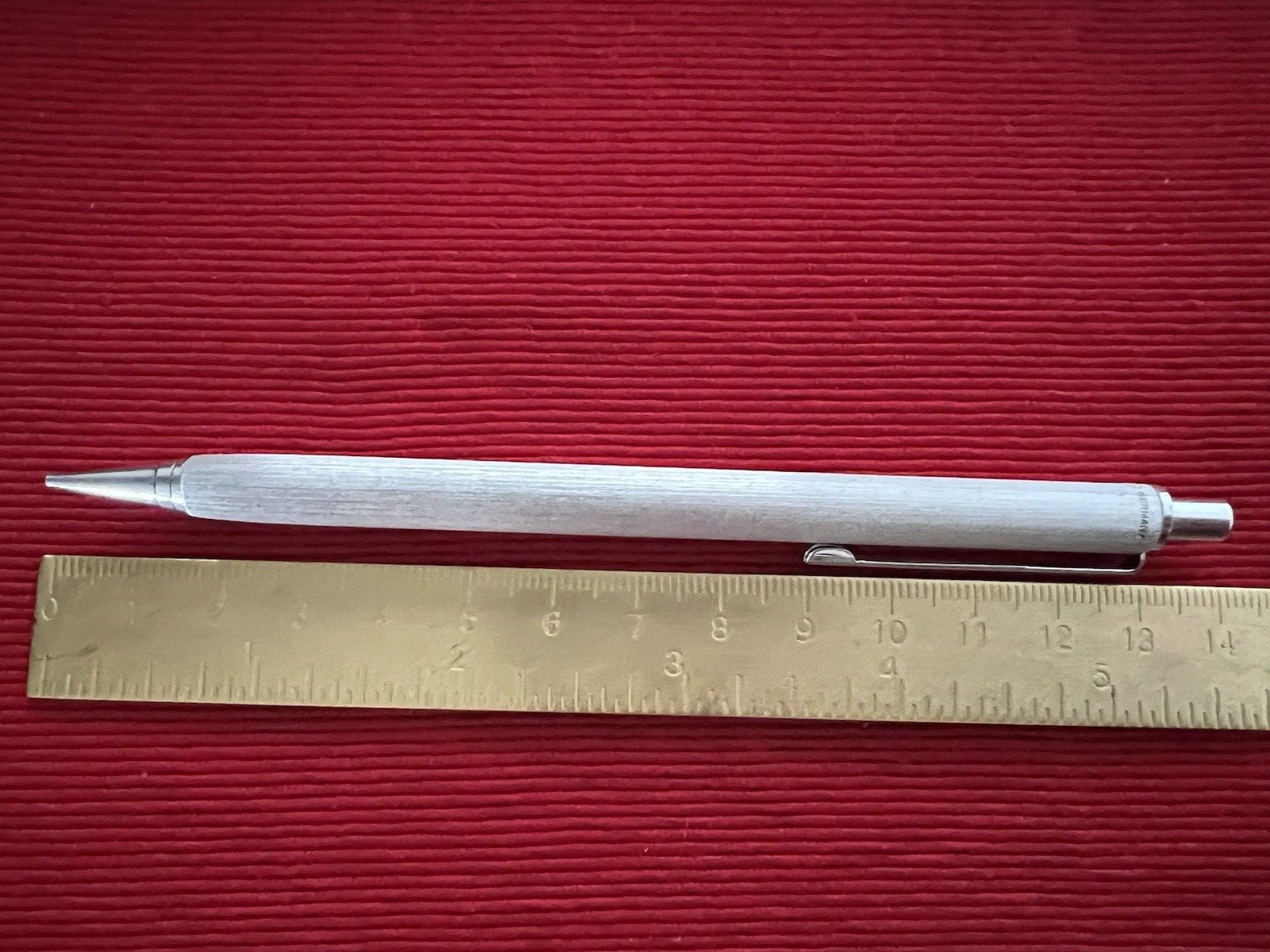 🔴 ROTRING matita meccanica portamine metallo satinato profil lucidi mine 0,5