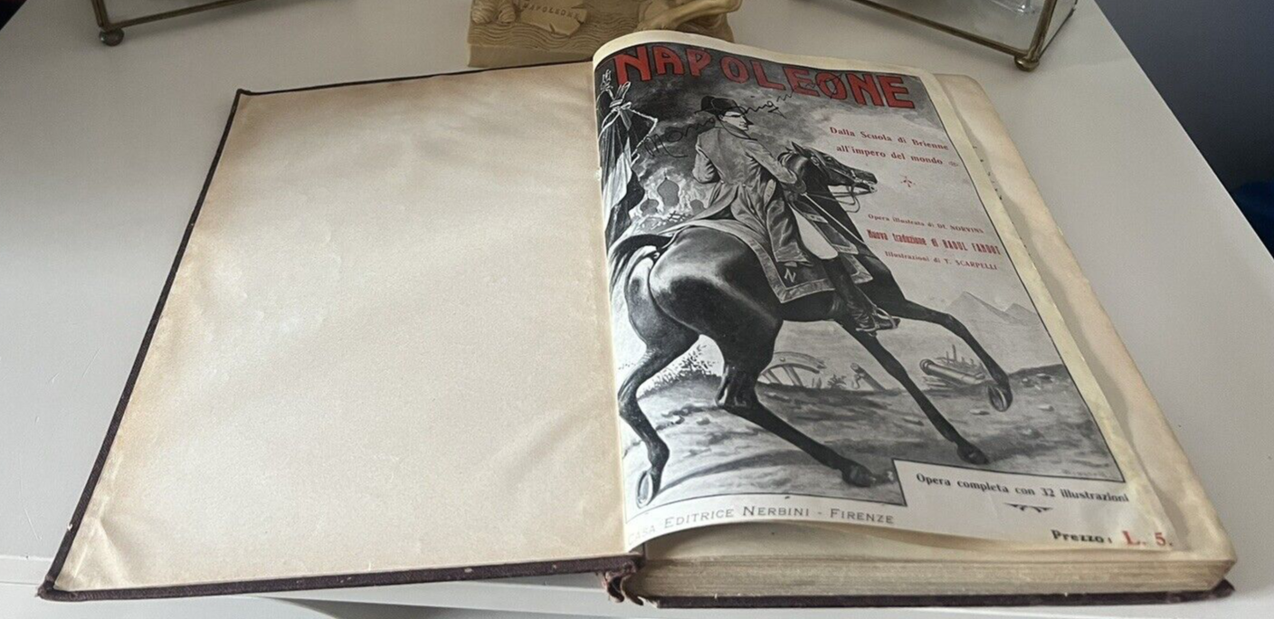 🔴 Book NAPOLEON De Norvins Raoul Fandot Nerbini FI 1913 