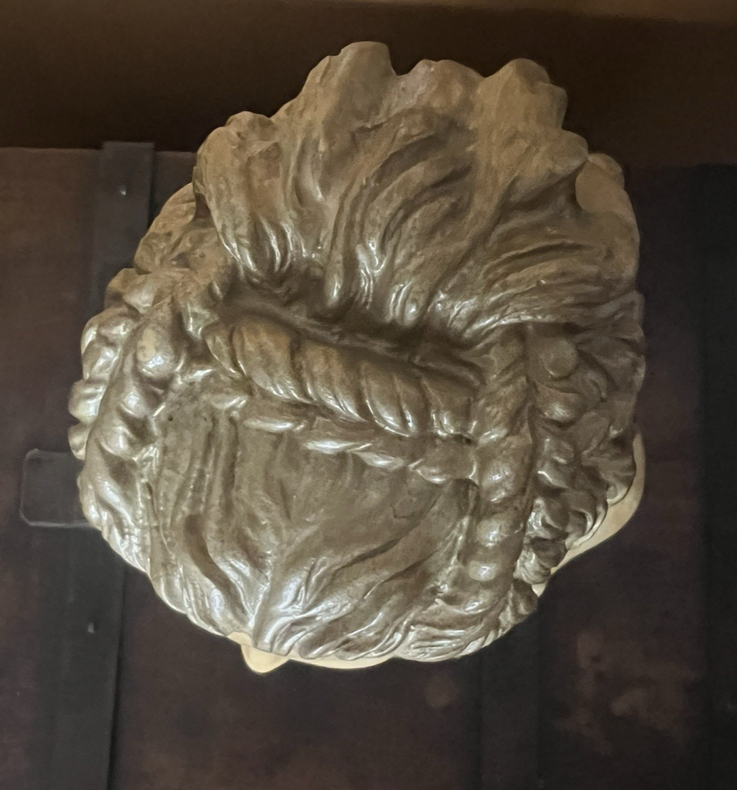 Vintage Classic Sculpture Busto Proserpina Marble Pasta Arte Bazzanti Firenze