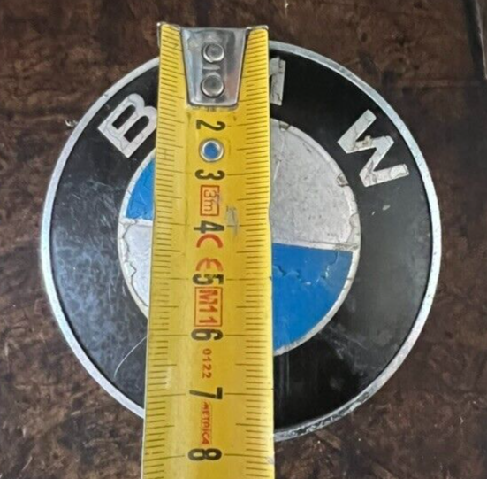 Armes BMW 51.14-1872324 Voiture Emblème Écrit Logo Plaque Aluminum Original 