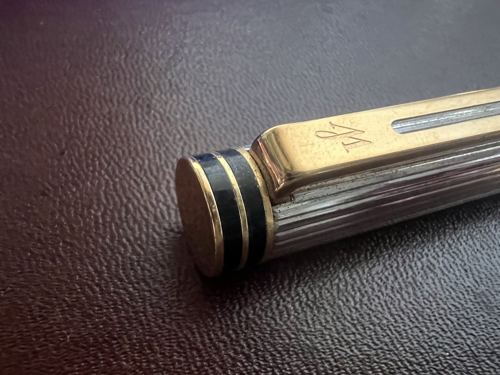 Waterman Pen Fountain Pen Hooded Drum Plated Silver Parts Spare Parts