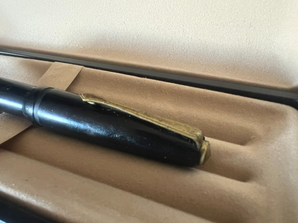 Original Goldschmidt Stylo-Plume Stylo à Plume de Bouton Bas Écrit Vintage
