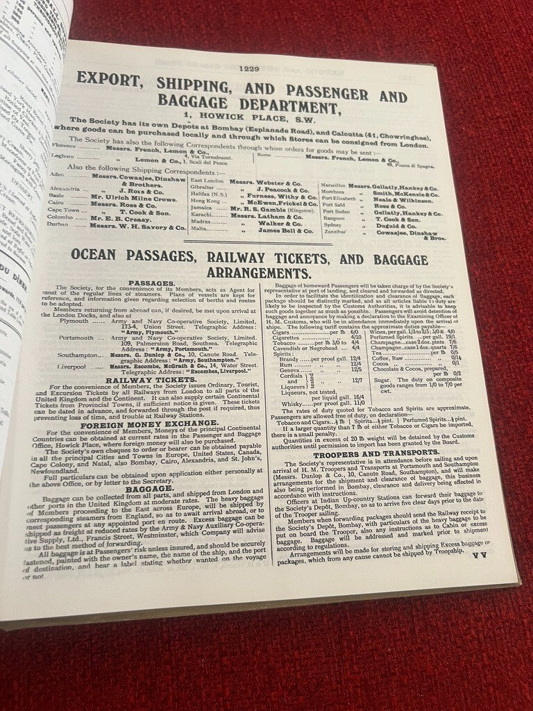 Livre Yesterday Shopping Prix Guide Articles Vintage de A Alla Z Anglais