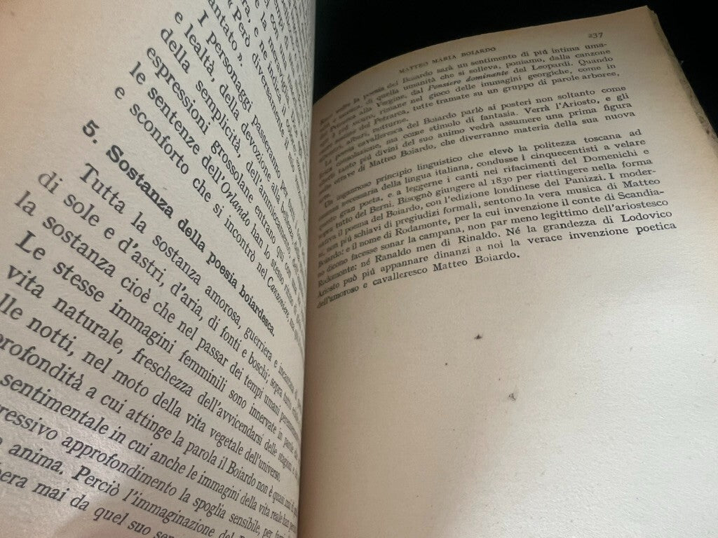 🔴 Libri STORIA DELLA LETTERATURA ITALIANA 3 volumi Flora Mondadori 1947