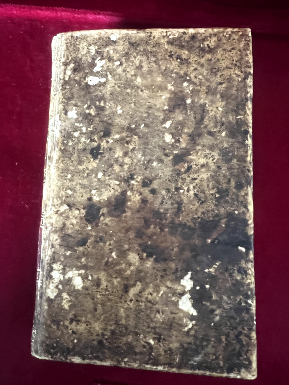 Livre Pratique Pour The Confessors Tome 2 Couverture Carte Mouton Antique 1794 