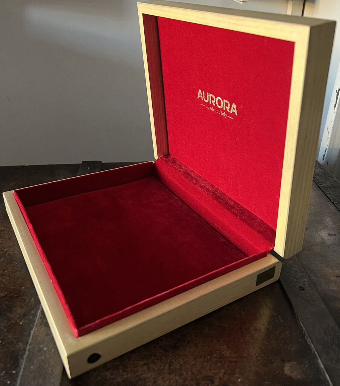 AURORA Boîte À Stylo JUBILEE 2000 En Bois Coffret Étui 