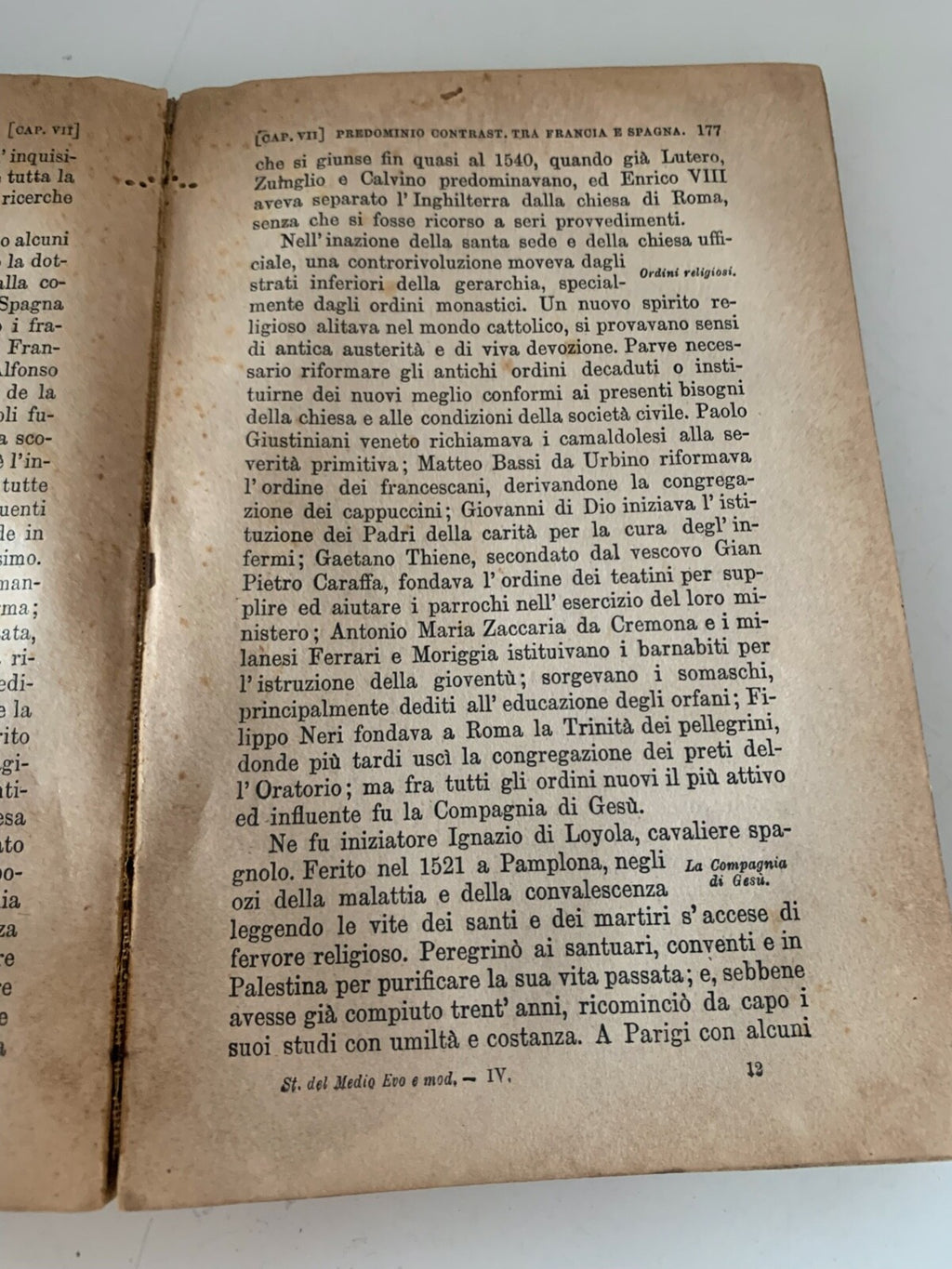 Livre Cours De Storia De Constance Rinaudo Antique 1897
