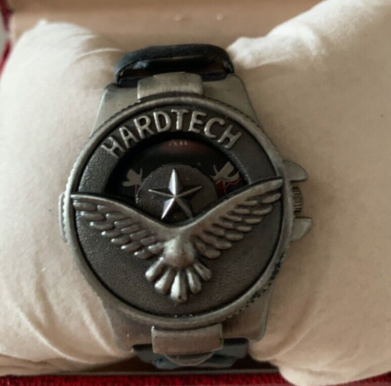 🔴 HEAVY METAL orologio uomo Hard tech collection e cartellino quarzo del 2000