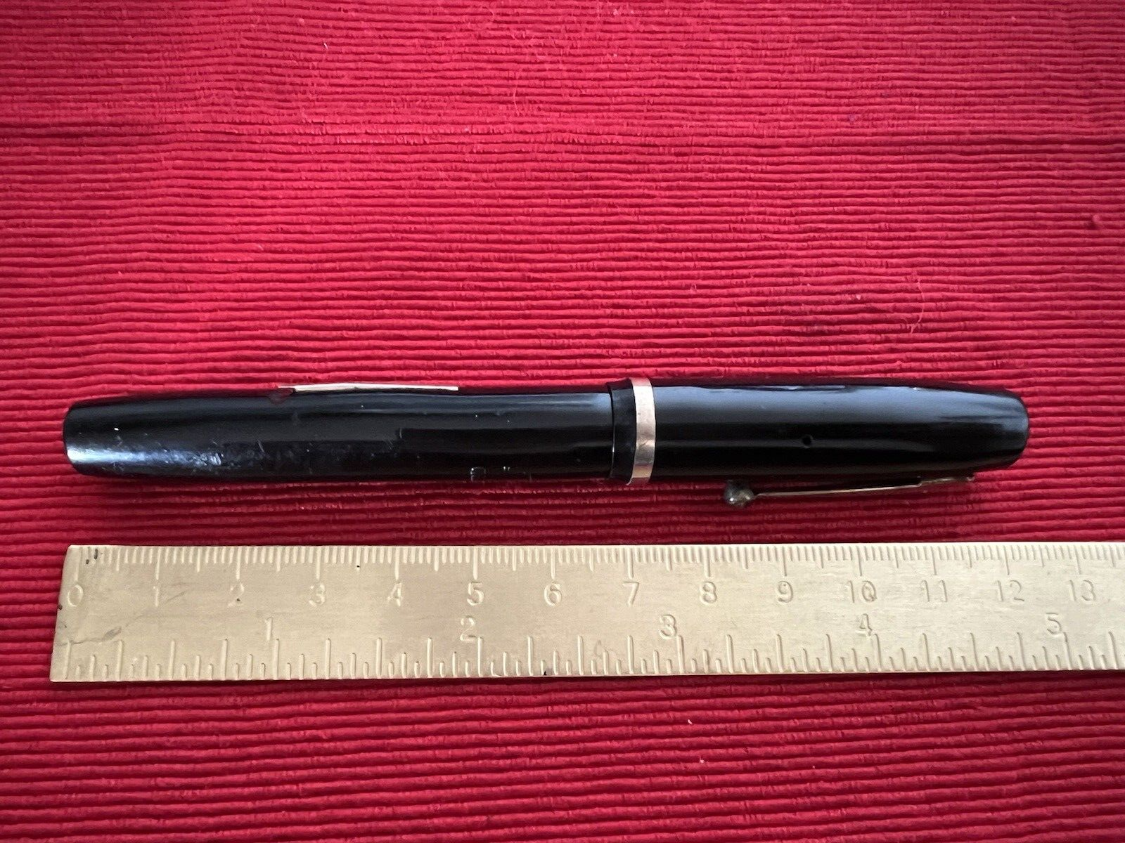 🔴 EVERSHARP penna stilografica Leva celluloide Oxford penn ORO antica SCRIVE