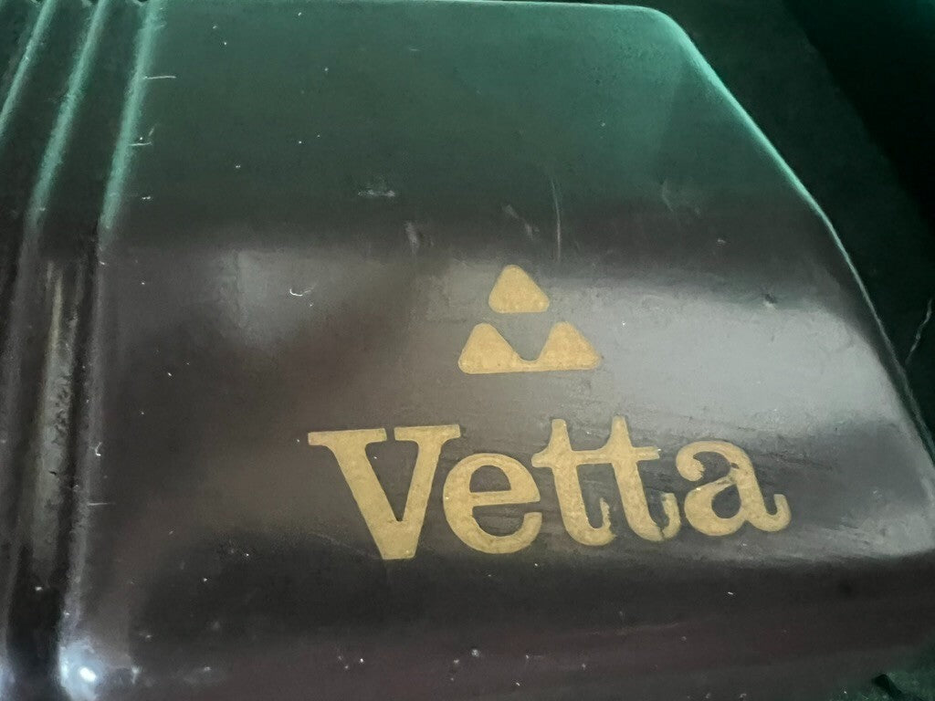 🔴 VETTA box scatola orologio uomo rigida marrone vintage