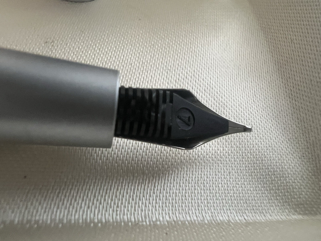 Pelikan Füllfederhalter P72, Metall, Chrom, Satin, Vintage 