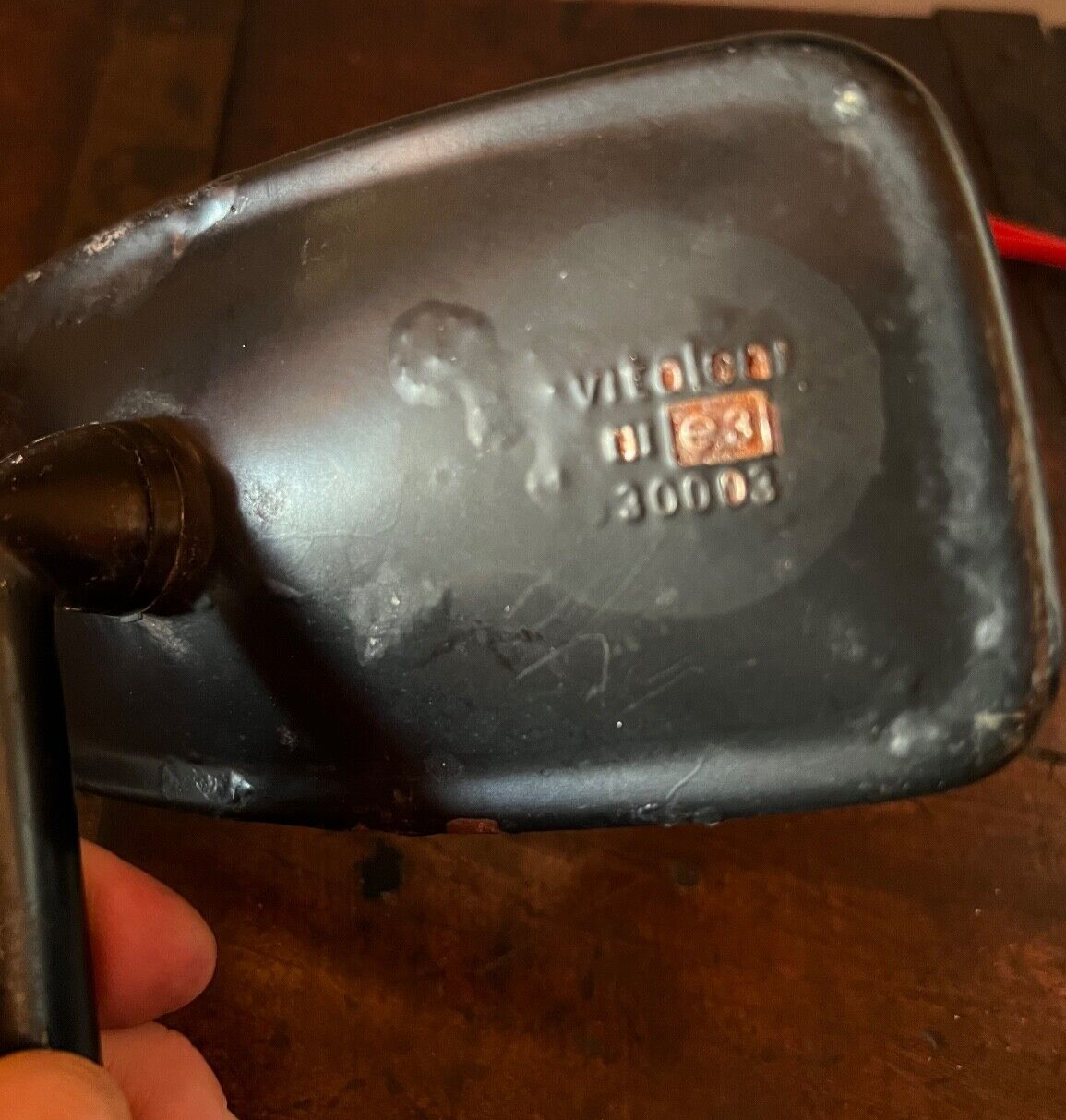 Rétroviseur Vitaloni Latéral III E3 30003 Métal Noir Original