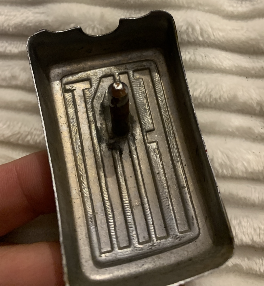 Armes Fiat Mickey Voiture Emblème Écrit Calandre Années 50 Original