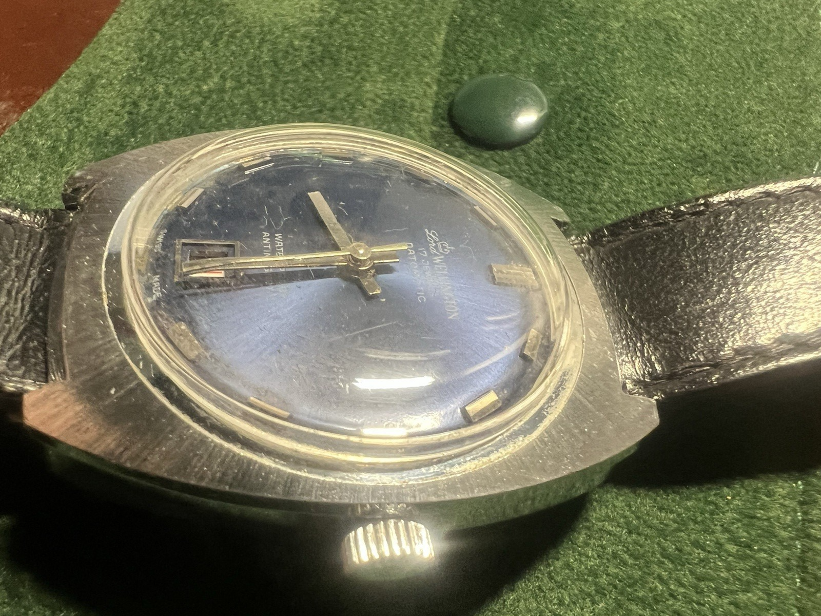 🔴 LORD WELLINGTON orologio uomo carica manuale Datomatic vintage