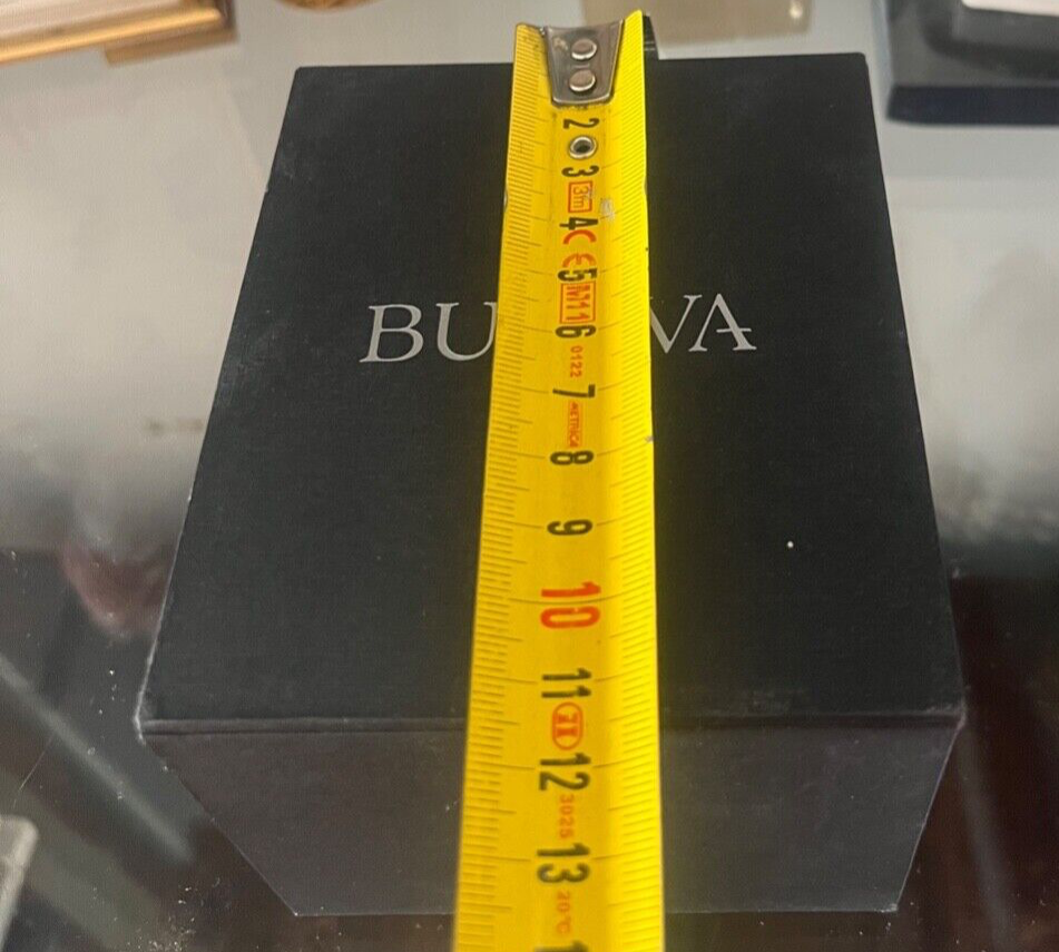 🔴 BULOVA box scatola orologio uomo DEVIL DIVER cofanetto custodia