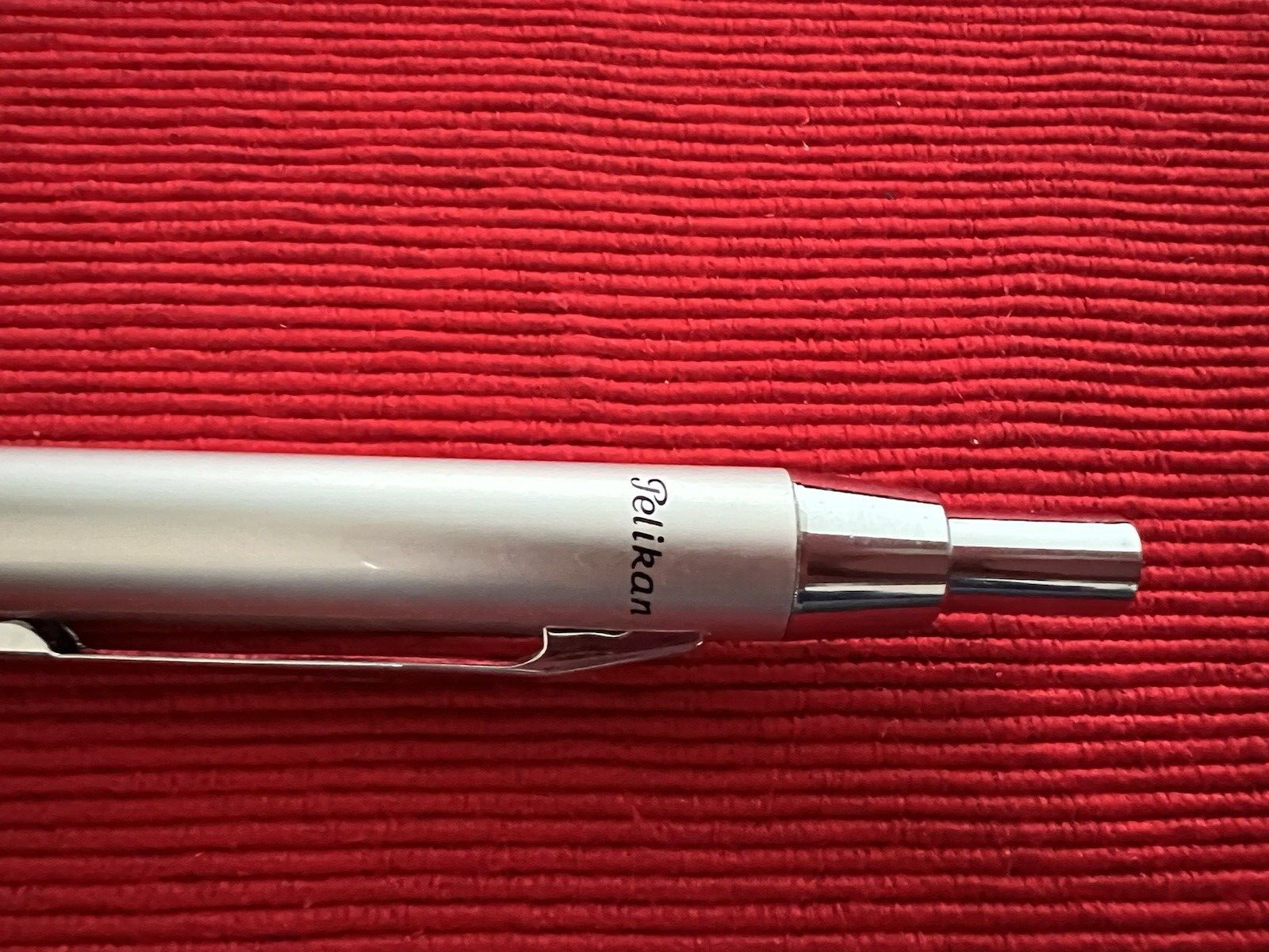 Pelikan Crayon Mécanique Portemine Satin Chrome Métal Mine 0,5 Écrit 