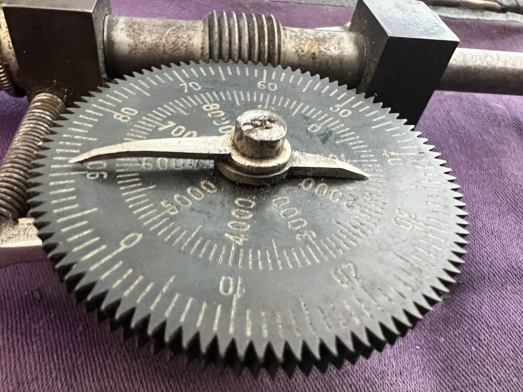 🔴 FILOTECNICA SALMOIRAGHI Tachimetro meccanico portatile x officina antico 1880