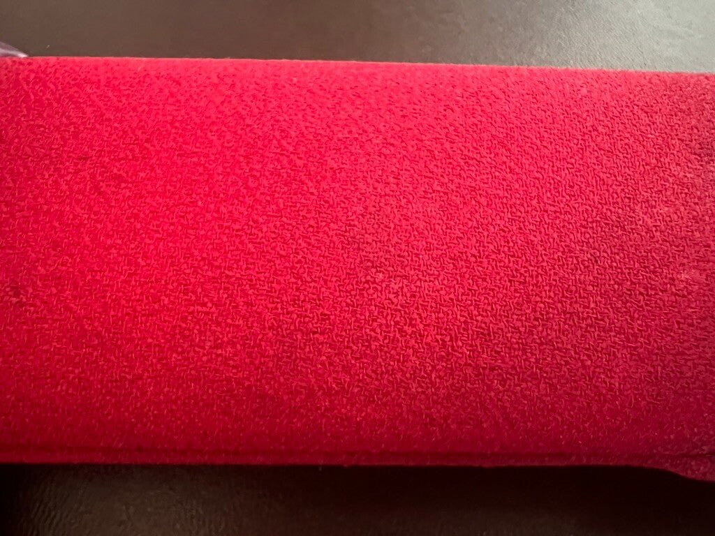 Unitas Boîtier Boîte Montre Poignet Trousse Coffret Rouge Vintage