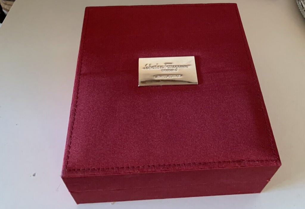 🔴 FERRAGAMO scatola gioiello custodia scatola limited edition libretto
