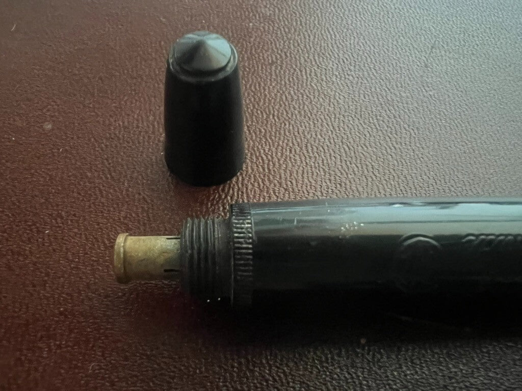 Original Goldschmidt Stylo-Plume Stylo à Plume de Bouton Bas Écrit Vintage