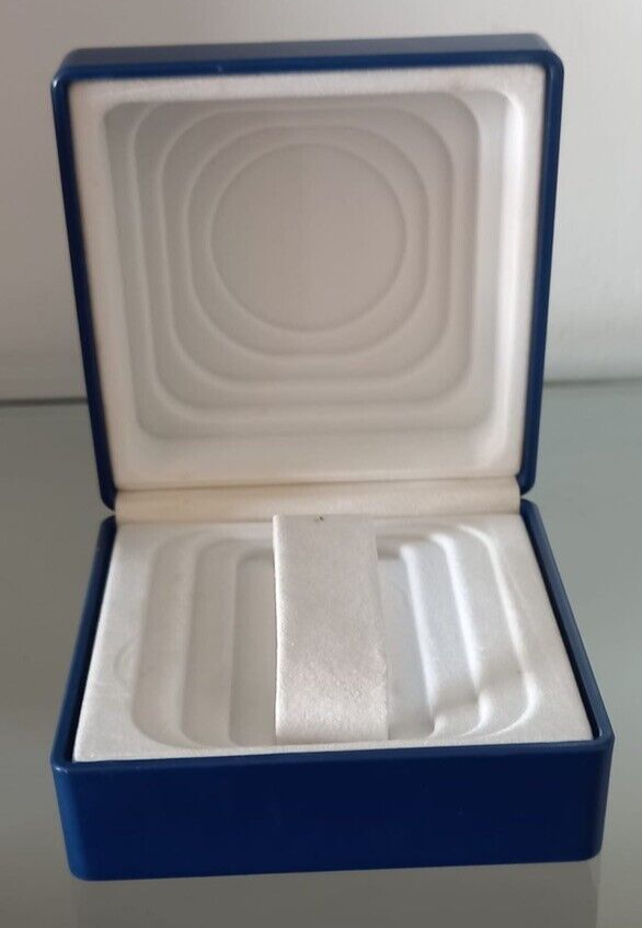 🔴 PRYNGEPS scatola cronografo uomo crono Valjux + porta garanzia pelle vintage