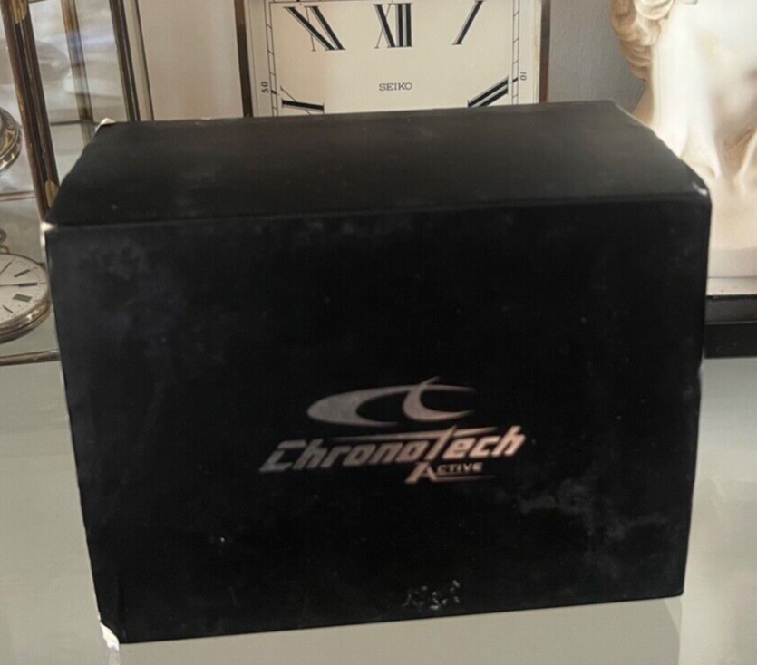 CHRONOTECH Active Boîtier Boîte Montre Coffret Garantie Étiquettes